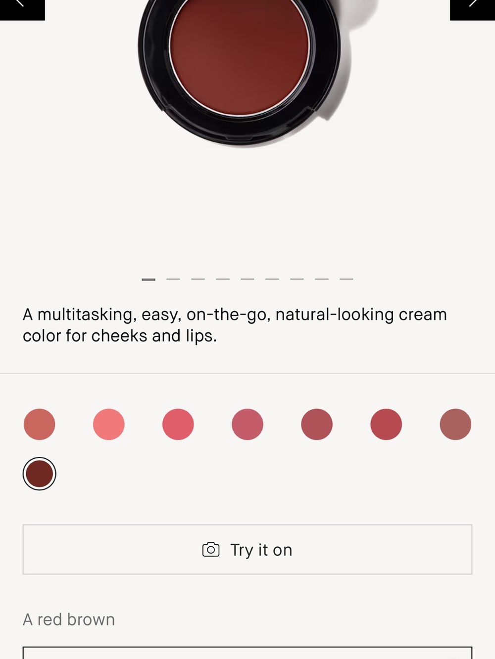 Bobbi Brown Cream Cheek & Lip Color — Red Brown